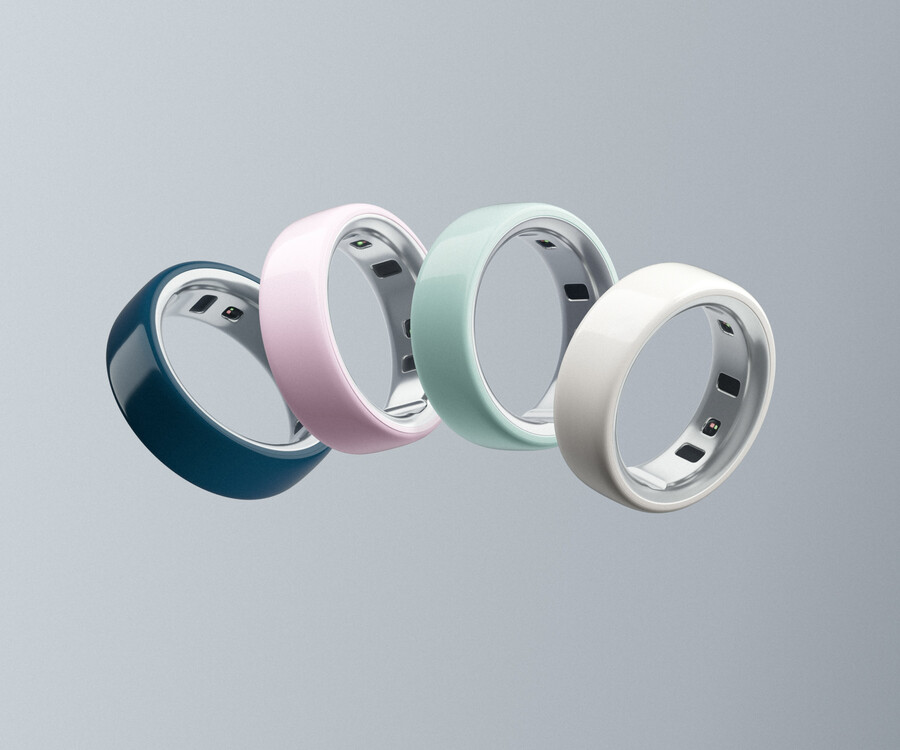 oura ring 4 ceramic petal